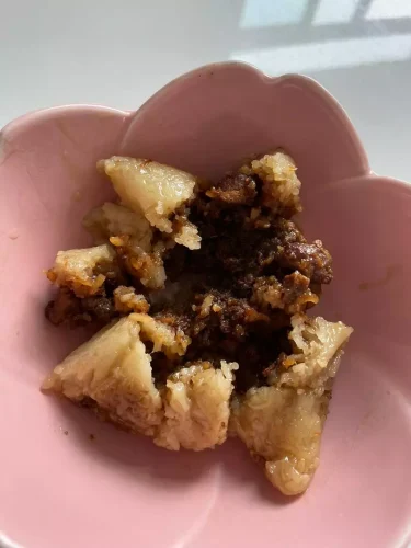 10 Pcs Traditional Nyonya Rice Dumpling 粽子 Bak Zhang   (Three free sample packs will be given as an extra gift.) photo review