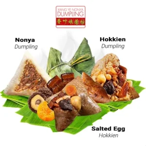 10 Pcs Traditional Nyonya Rice Dumpling 粽子 Bak Zhang   (Three free sample packs will be given as an extra gift.)